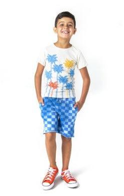 Boys Shorts | Camp- Blue Check | Appaman - The Ridge Kids