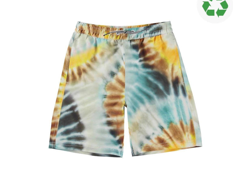 Boys Swimwear Nilson Boardies | Tie Dye Spin | Molo - The Ridge Kids