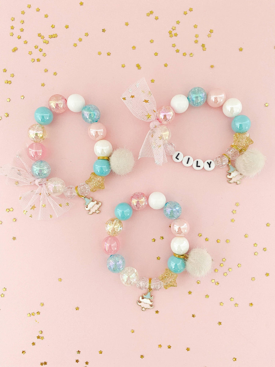 Bracelet | Holiday 2022: A Vintage Christmas Charm- "Believe" | The Rainbow Mermaid - The Ridge Kids