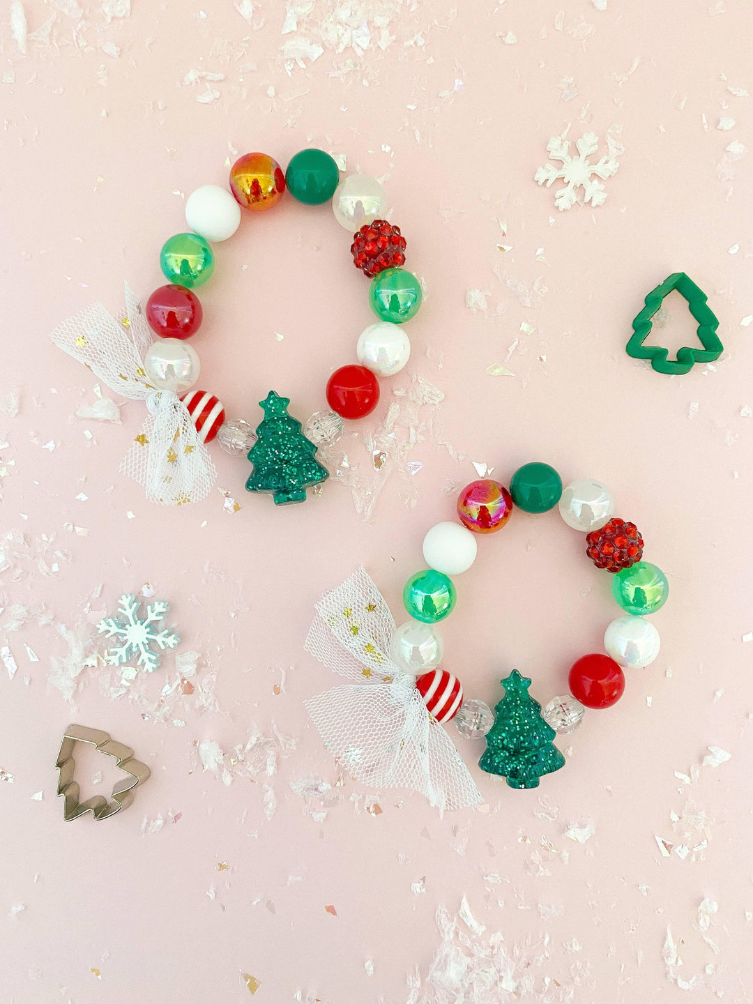 Bracelet | Holiday 2022: Glitter Tree Bracelet | The Rainbow Mermaid - The Ridge Kids