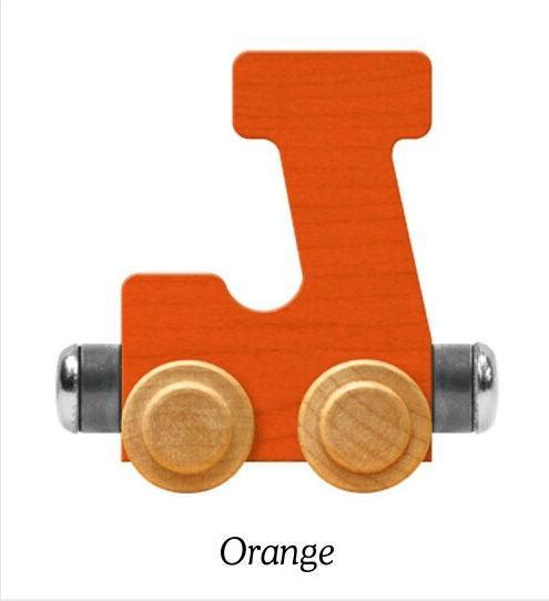 Bright Orange | A-Z Train Letters | Maple Landmark Inc. - The Ridge Kids
