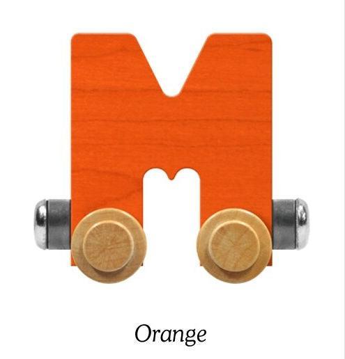 Bright Orange | A-Z Train Letters | Maple Landmark Inc. - The Ridge Kids
