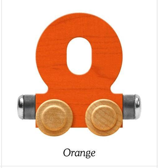 Bright Orange | A-Z Train Letters | Maple Landmark Inc. - The Ridge Kids