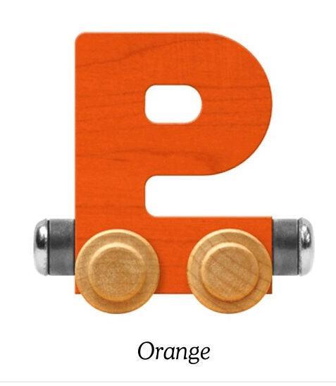 Bright Orange | A-Z Train Letters | Maple Landmark Inc. - The Ridge Kids