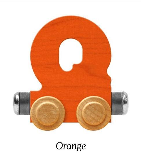 Bright Orange | A-Z Train Letters | Maple Landmark Inc. - The Ridge Kids