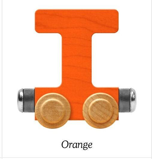 Bright Orange | A-Z Train Letters | Maple Landmark Inc. - The Ridge Kids