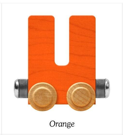 Bright Orange | A-Z Train Letters | Maple Landmark Inc. - The Ridge Kids