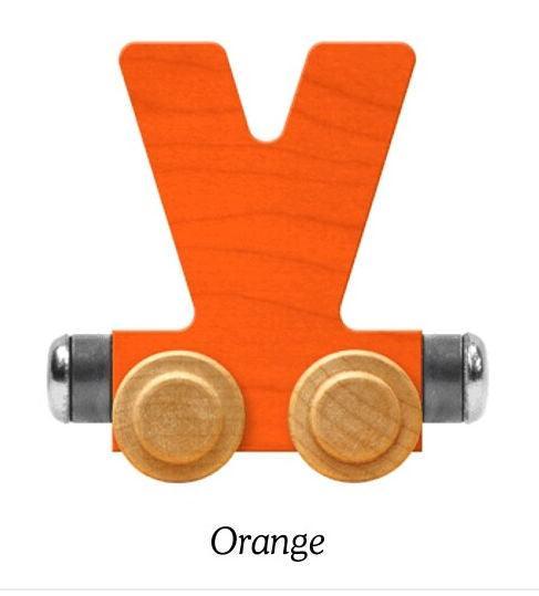 Bright Orange | A-Z Train Letters | Maple Landmark Inc. - The Ridge Kids