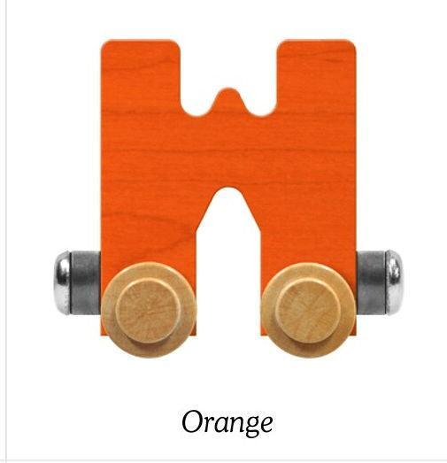 Bright Orange | A-Z Train Letters | Maple Landmark Inc. - The Ridge Kids