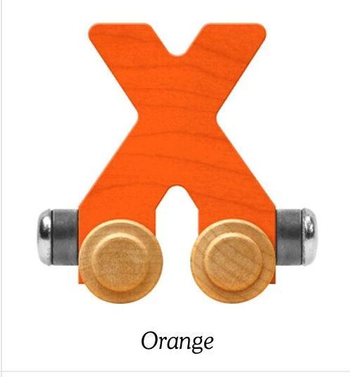 Bright Orange | A-Z Train Letters | Maple Landmark Inc. - The Ridge Kids