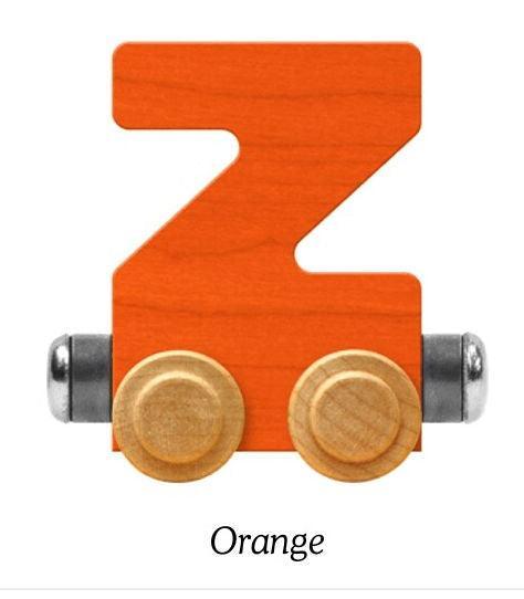 Bright Orange | A-Z Train Letters | Maple Landmark Inc. - The Ridge Kids