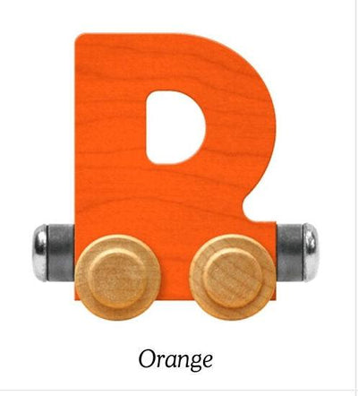 Bright Orange | A-Z Train Letters | Maple Landmark Inc. - The Ridge Kids