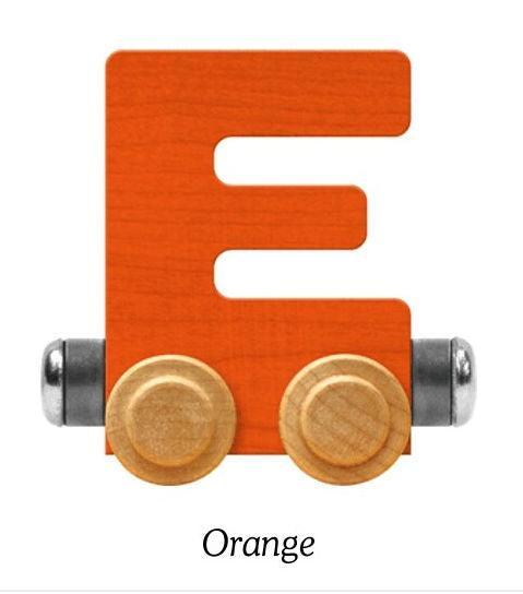 Bright Orange | A-Z Train Letters | Maple Landmark Inc. - The Ridge Kids