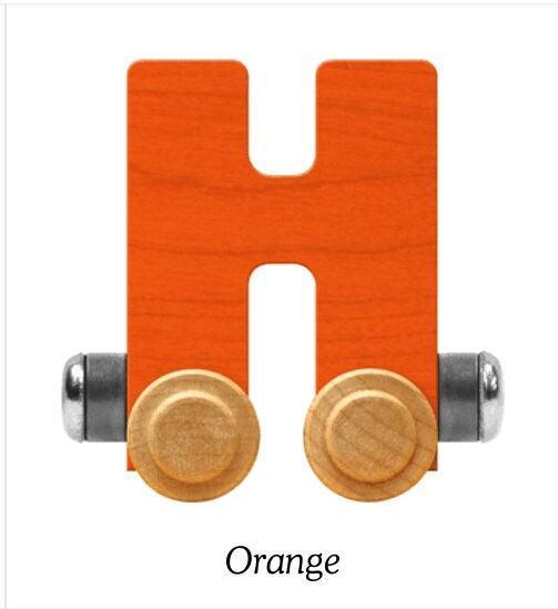 Bright Orange | A-Z Train Letters | Maple Landmark Inc. - The Ridge Kids