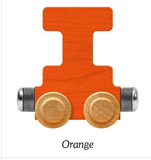Bright Orange | A-Z Train Letters | Maple Landmark Inc. - The Ridge Kids