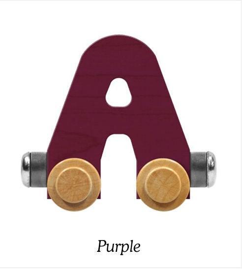 Bright Purple | A-Z Train Letters | Maple Landmark Inc. - The Ridge Kids