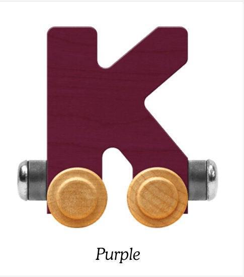 Bright Purple | A-Z Train Letters | Maple Landmark Inc. - The Ridge Kids