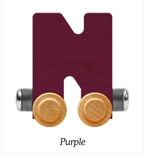Bright Purple | A-Z Train Letters | Maple Landmark Inc. - The Ridge Kids