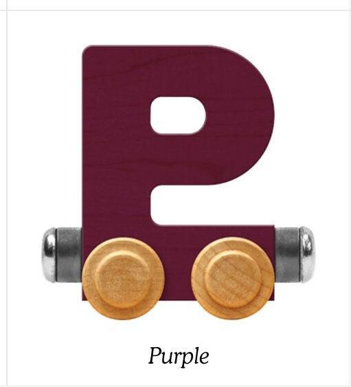 Bright Purple | A-Z Train Letters | Maple Landmark Inc. - The Ridge Kids
