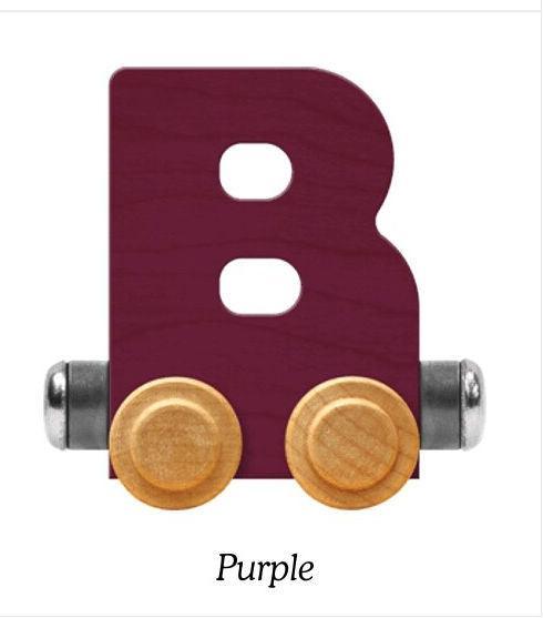Bright Purple | A-Z Train Letters | Maple Landmark Inc. - The Ridge Kids