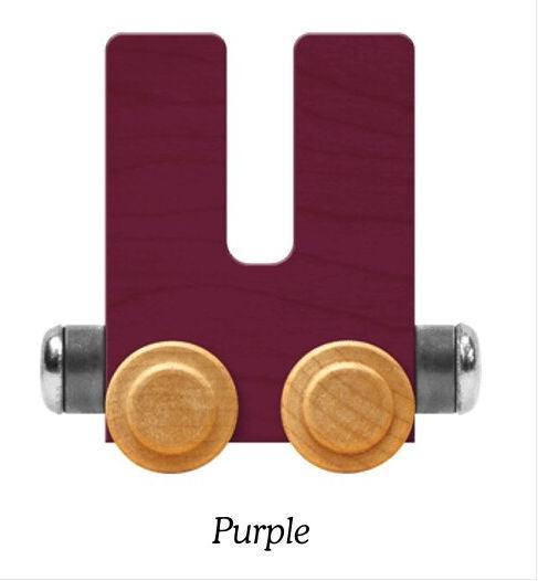 Bright Purple | A-Z Train Letters | Maple Landmark Inc. - The Ridge Kids