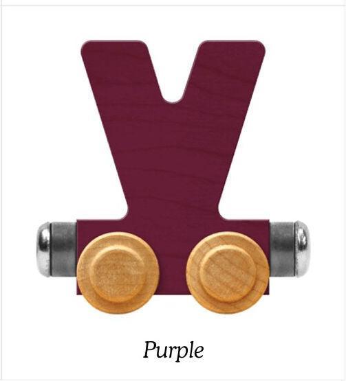 Bright Purple | A-Z Train Letters | Maple Landmark Inc. - The Ridge Kids