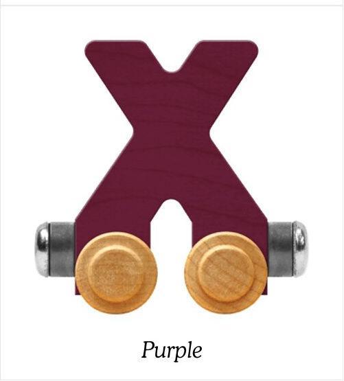 Bright Purple | A-Z Train Letters | Maple Landmark Inc. - The Ridge Kids