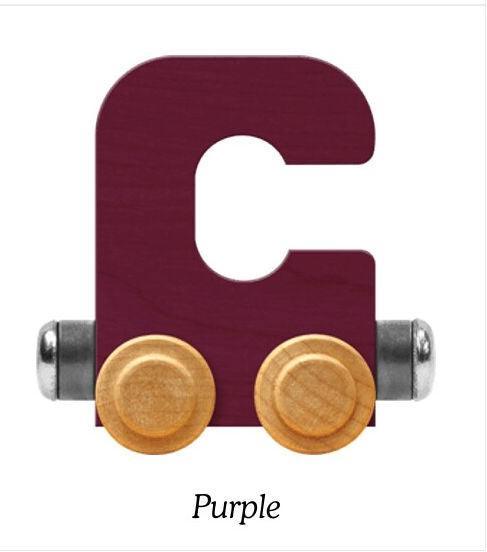 Bright Purple | A-Z Train Letters | Maple Landmark Inc. - The Ridge Kids