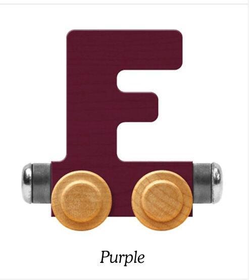 Bright Purple | A-Z Train Letters | Maple Landmark Inc. - The Ridge Kids