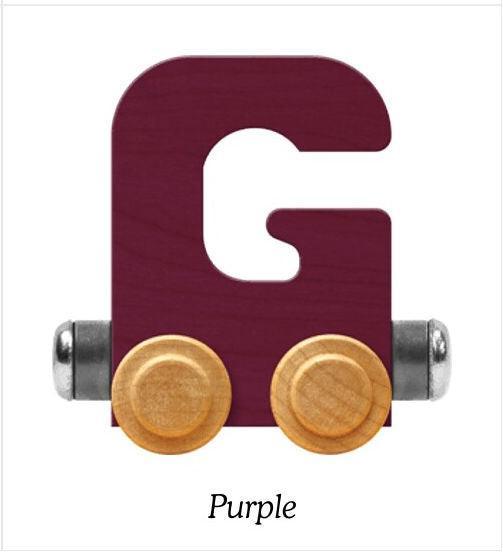 Bright Purple | A-Z Train Letters | Maple Landmark Inc. - The Ridge Kids