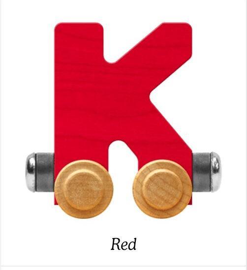 Bright Red | A-Z Train Letters | Maple Landmark Inc. - The Ridge Kids