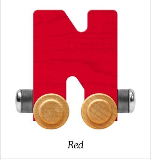Bright Red | A-Z Train Letters | Maple Landmark Inc. - The Ridge Kids