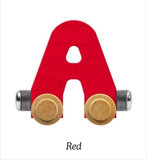 Bright Red | A-Z Train Letters | Maple Landmark Inc. - The Ridge Kids