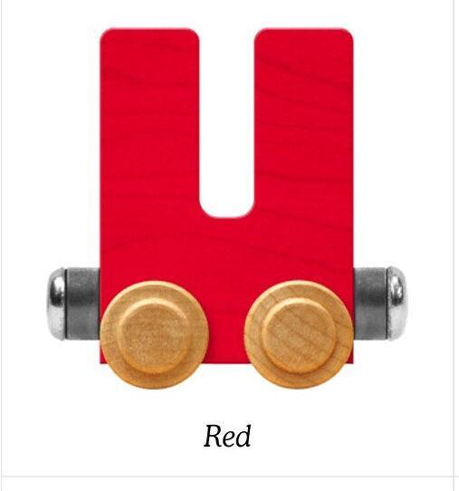 Bright Red | A-Z Train Letters | Maple Landmark Inc. - The Ridge Kids