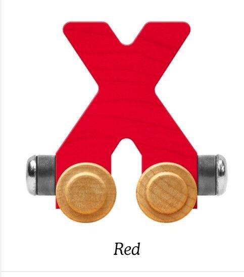 Bright Red | A-Z Train Letters | Maple Landmark Inc. - The Ridge Kids