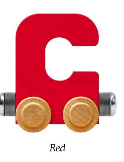 Bright Red | A-Z Train Letters | Maple Landmark Inc. - The Ridge Kids