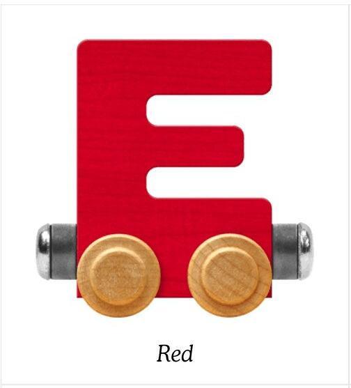 Bright Red | A-Z Train Letters | Maple Landmark Inc. - The Ridge Kids
