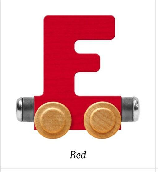 Bright Red | A-Z Train Letters | Maple Landmark Inc. - The Ridge Kids