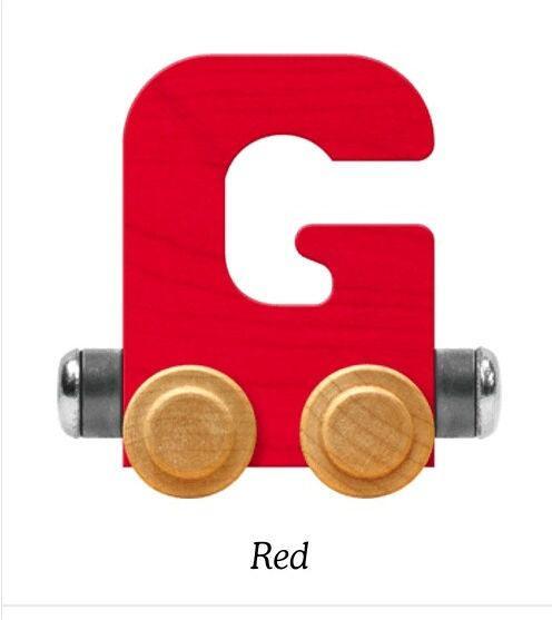 Bright Red | A-Z Train Letters | Maple Landmark Inc. - The Ridge Kids