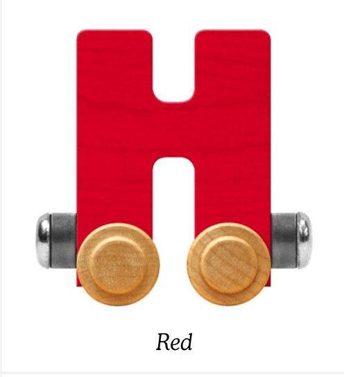 Bright Red | A-Z Train Letters | Maple Landmark Inc. - The Ridge Kids