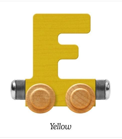 Bright Yellow | A-Z Train Letters | Maple Landmark Inc. - The Ridge Kids