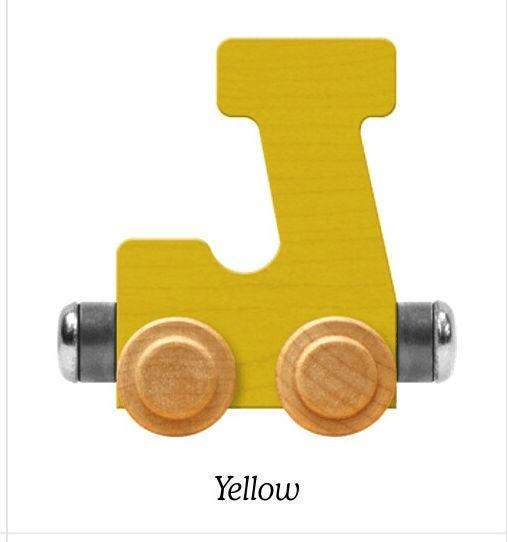 Bright Yellow | A-Z Train Letters | Maple Landmark Inc. - The Ridge Kids