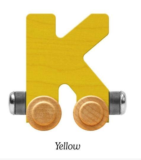 Bright Yellow | A-Z Train Letters | Maple Landmark Inc. - The Ridge Kids