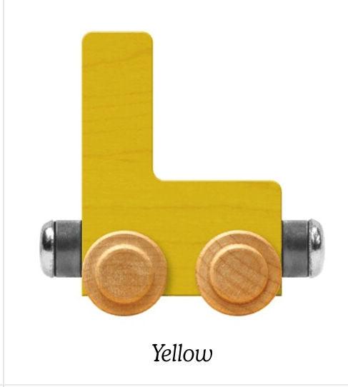 Bright Yellow | A-Z Train Letters | Maple Landmark Inc. - The Ridge Kids