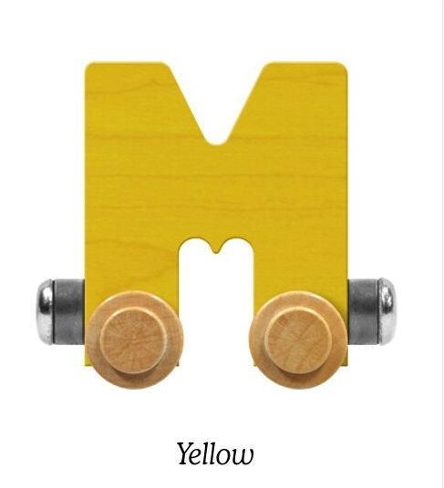 Bright Yellow | A-Z Train Letters | Maple Landmark Inc. - The Ridge Kids