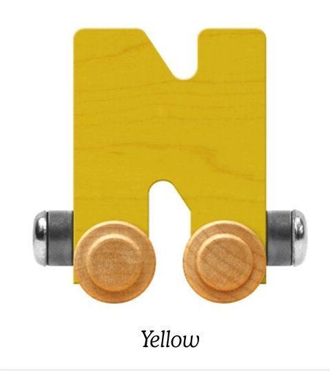 Bright Yellow | A-Z Train Letters | Maple Landmark Inc. - The Ridge Kids