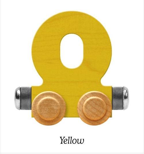 Bright Yellow | A-Z Train Letters | Maple Landmark Inc. - The Ridge Kids