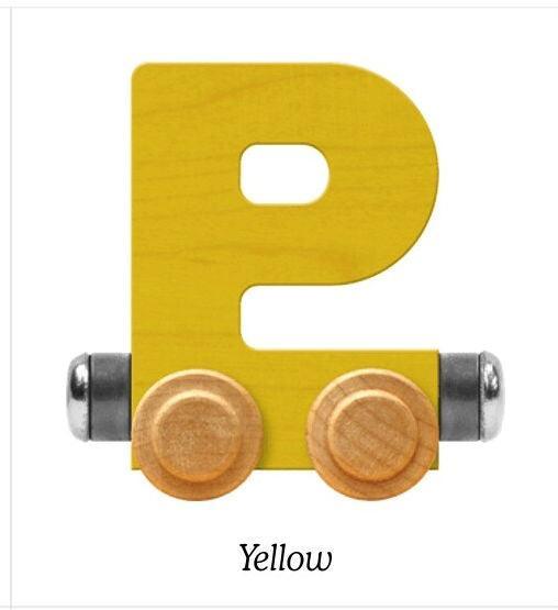 Bright Yellow | A-Z Train Letters | Maple Landmark Inc. - The Ridge Kids
