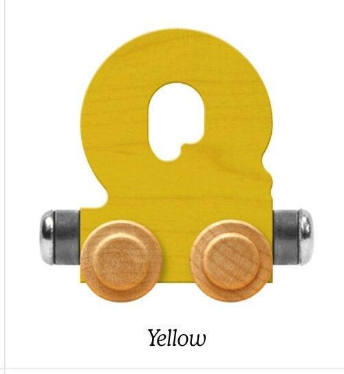 Bright Yellow | A-Z Train Letters | Maple Landmark Inc. - The Ridge Kids
