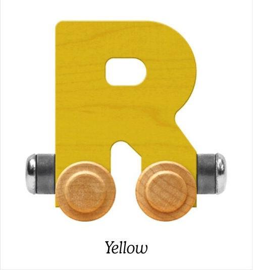 Bright Yellow | A-Z Train Letters | Maple Landmark Inc. - The Ridge Kids